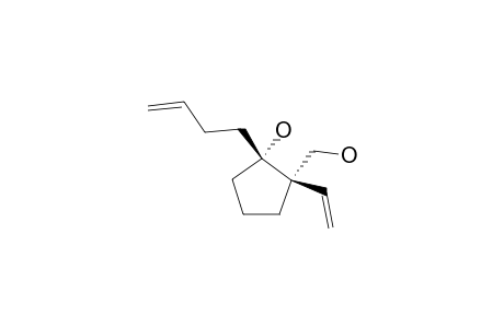 RAC-(1R,2R)-1-(BUT-3-EN-1-YL)-2-(HYDROXYMETHYL)-2-VINYLCYCLOPENTANOL