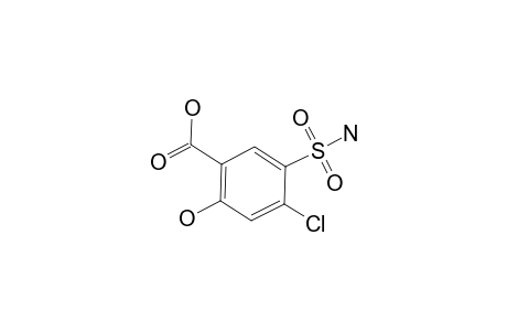 4-Chloro-2-hydroxy-5-sulfamoylbenzoic acid