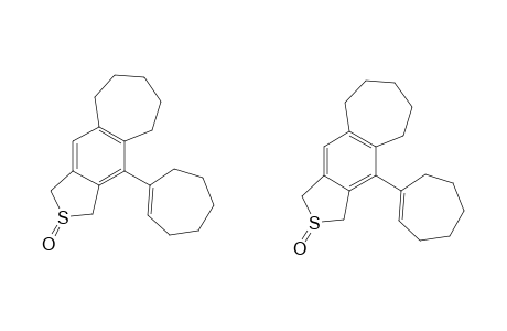 4-(CYCLOHEPT-1-ENYL)-3,5,6,7,8,9-HEXAHYDRO-1H-2-THIACYCLOHEPTA-[F]-INDENE-2-OXIDE