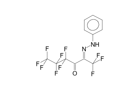 TRIFLUOROMETHYLHEPTAFLUOROPROPYLGLYOXAL, PHENYLHYDRAZONE