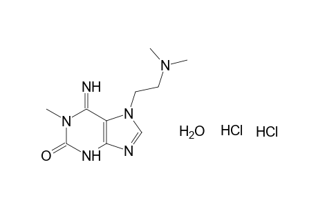 7-[2-(dimethylamino)ethyl]-1-methylisoguanine, dihydrochloride, monohydrate