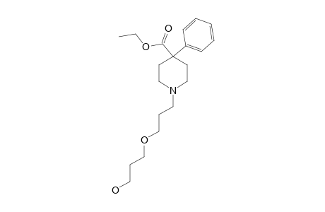 1-[3-(3-HYDROXYPROPOXY)PROPYL]-4-PIPERIDINECARBOXYLIC ACID, ETHYL ESTER