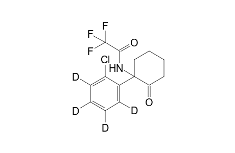 Tetradeutero-trifluoroacetyl Norketamine