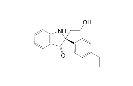 (2S)-2-(4-Ethylphenyl)-2-(2-hydroxyethyl)-1,2-dihydro-3H-indol-3-one