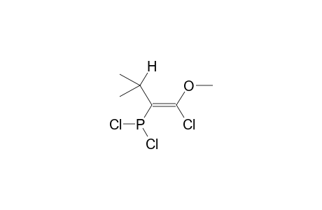 (Z)-ALPHA-ISOPROPYL-BETA-CHLORO-BETA-METHOXYVINYLDICHLOROPHOSPHONITE