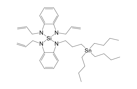 tributyl-[3-[1',3,3'-tri(prop-2-enyl)-2,2'-spirobi[1,3,2-benzodiazasilole]-1-yl]propyl]stannane