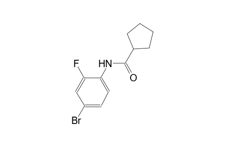 N-(4-bromo-2-fluorophenyl)cyclopentanecarboxamide