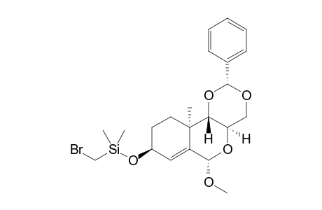 (1R,2S,4R,7R,9S,12S)-12-[(Bromomethyl)dimethylsilyloxy]-9-methoxy-1-methyl-4-phenyl-3,5,8-trioxatricyclo[8.4.0.0(2,7)]tetradec-10-ene