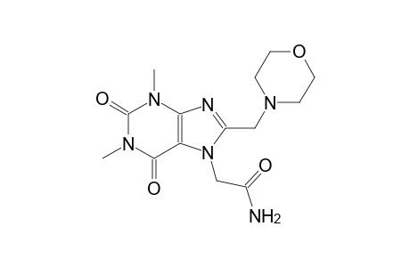 2-[1,3-dimethyl-8-(4-morpholinylmethyl)-2,6-dioxo-1,2,3,6-tetrahydro-7H-purin-7-yl]acetamide