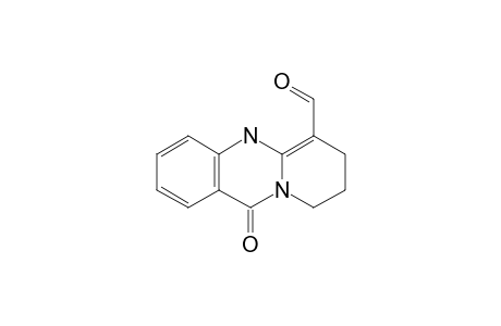 6-FORMYL-TETRAHYDRO-11H-PYRIDO-[2,1-B]-QUINAZOLIN-4-ONE;TAUTOMER-#3