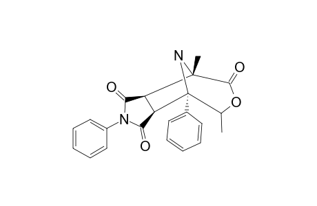 1,5-IMINO-1,4-EXO-DIMETHYL-3-OXA-5-PHENYLCYClOHEPTAN-2-ONE-6,7-EXO-N-PHENYLDICARBOXIMIDE