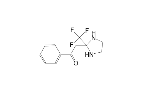 1-phenyl-2-[2-(trifluoromethyl)-2-imidazolidinyl]ethanone