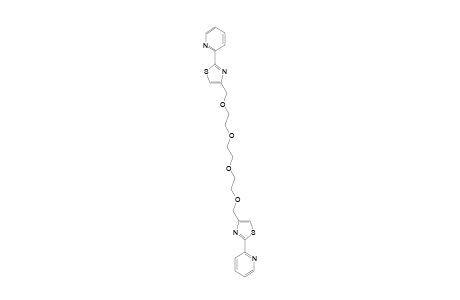 1,10-BIS-[2'-(2'-PYRIDYL)-4'-METHYLTHIAZOL]-TRIETHYLENE-GLYCOL