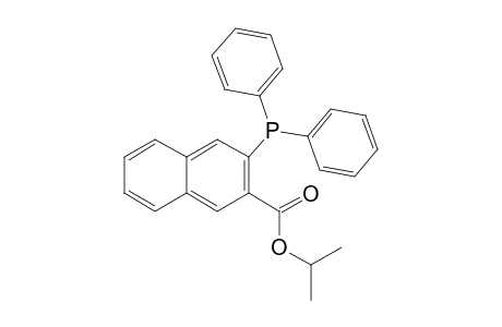 3-DIPHENYLPHOSPHANYL-NAPHTHALENE-2-CARBOXYLIC-ACID-ISOPROPYLESTER