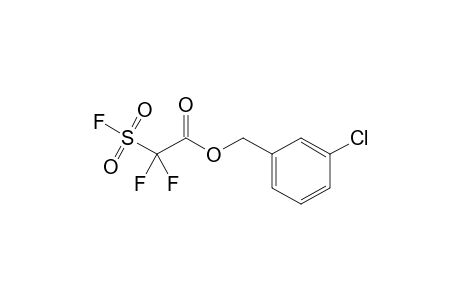 (3-chlorophenyl)methyl 2,2-bis(fluoranyl)-2-fluorosulfonyl-ethanoate