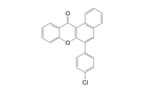 6-(4-CHLOROPHENYL)-BENZO-[A]-XANTHONE