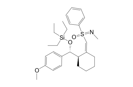 (-)-TRIETHYL-[(Z)-(ALPHA-R,1R)-ALPHA-(4-METHOXYPHENYL)-2-[[(S)-N-METHYL-S-PHENYLSULFONIMIDOYL]-METHENE]-CYCLOHEXANE-METHANE-ALPHA-ENYLOXY]-SILANE