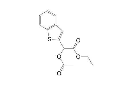 Ethyl 2-acetoxy-2-(benzo[b]thiophen-2-yl)acetate