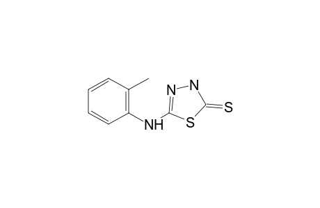 2-(o-TOLUIDINO)-delta2-1,3,4-THIADIAZOLINE-5-THIONE