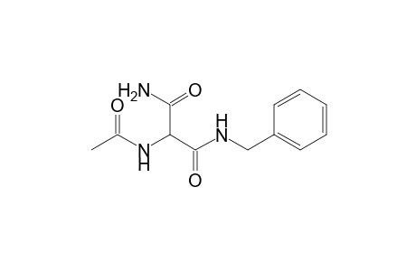 2-Acetamido-N'-(phenylmethyl)propanediamide