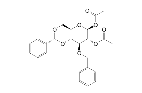 1,2-DI-O-ACETYL-3-O-BENZYL-4,6-O-BENZYLIDENE-D-GLUCOPYRANOSE