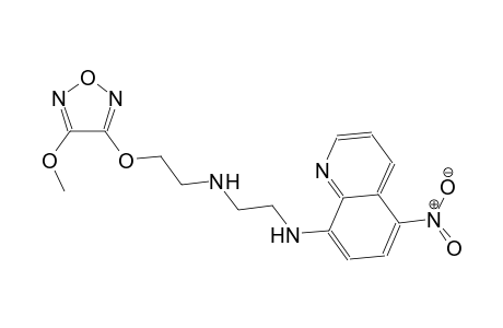 N~1~-{2-[(4-methoxy-1,2,5-oxadiazol-3-yl)oxy]ethyl}-N~2~-(5-nitro-8-quinolinyl)-1,2-ethanediamine