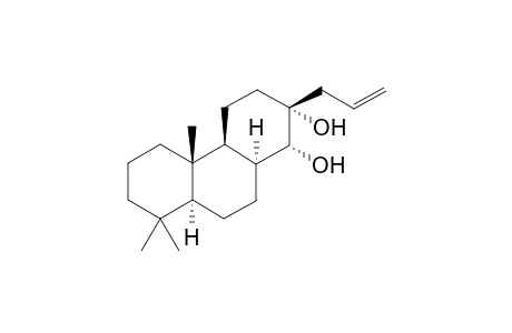 8-epi-15(17-16)-abeo-Abiet-16-en-13.alpha.,14.alpha.-diol