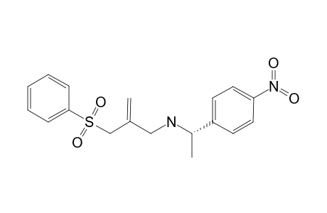 (S)-N-[2-[(PHENYLSULFONYL)-METHYL]-PROP-2-ENYL]-ALPHA-METHYL-4-NITROBENZENEMETHANAMINE