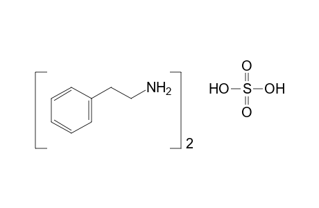 phenethylamine, sulfate (2:1)