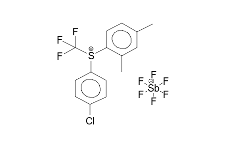 TRIFLUOROMETHYL-PARA-CHLOROPHENYL(2,4-DIMETHYLPHENYL)SULPHONIUMHEXAFLUOROANTIMONATE