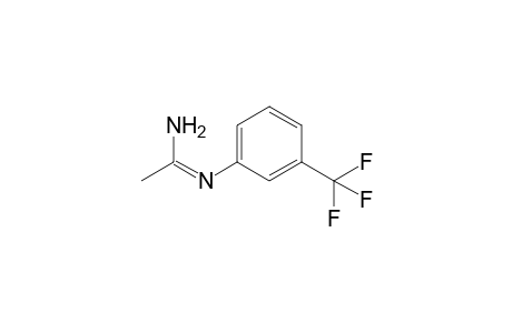 (1E/Z)-N-(m-Trifluoromethylphenyl)acetamidine