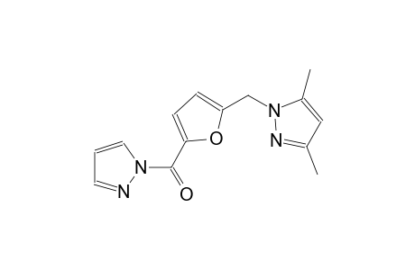 3,5-dimethyl-1-{[5-(1H-pyrazol-1-ylcarbonyl)-2-furyl]methyl}-1H-pyrazole