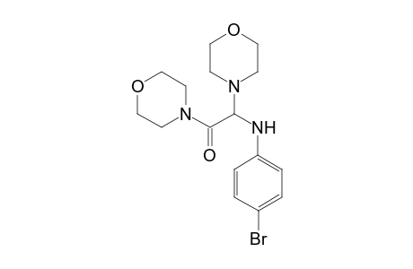 2-(4-Bromophenylamino)-1,2-dimorpholinoethanone