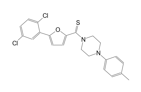 1-{[5-(2,5-dichlorophenyl)-2-furyl]carbothioyl}-4-(4-methylphenyl)piperazine