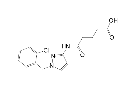 5-{[1-(2-chlorobenzyl)-1H-pyrazol-3-yl]amino}-5-oxopentanoic acid