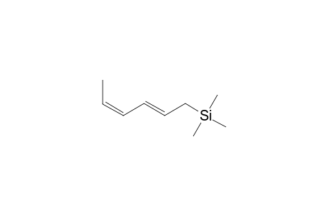 (2E,4Z)-2,4-hexadienyl(trimethyl)silane