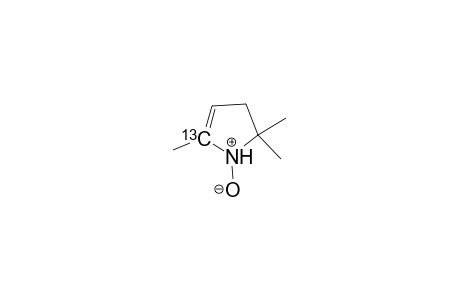 2,5,5-Trimethyl-[2-13C]-1-pyrroline-N-oxide