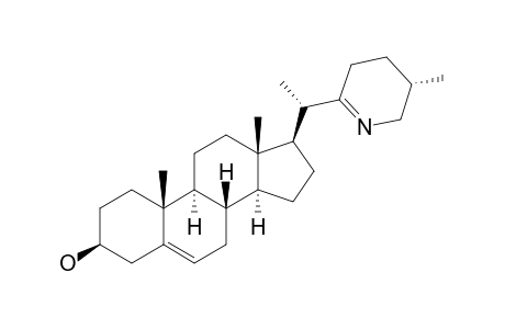 VERAZINE;(3S,20S,25S)-22,26-IMINOCHOLESTA-5,22(N)-DIEN-3-OL