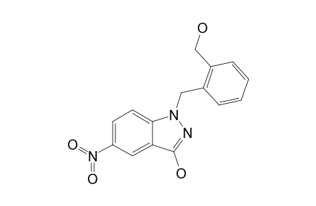 1-[2'-(HYDROXYMETHYL)-BENZYL]-3-HYDROXY-5-NITROINDAZOLE