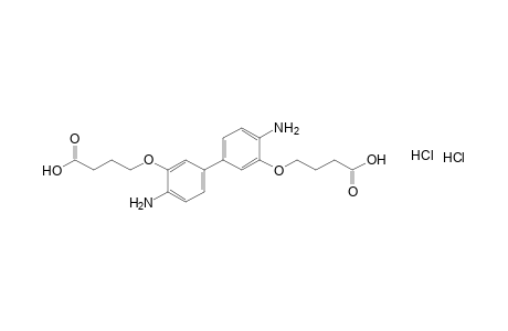 4,4'-[(4,4'-diamino-3,3'-biphenylylene)dioxy]dibutyric acid, dihydrochloride