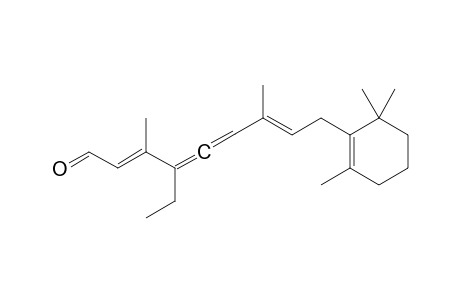 (2E,7E)-4-ETHYL-3,7-DIMETHYL-9-(2,6,6-TRIMETHYLCYCLOHEX-1-EN-1-YL)-NONA-2,4,5,7-TETRAENAL