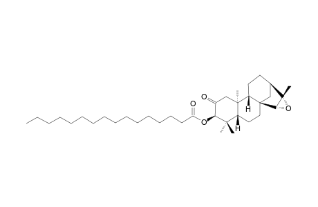 ENT-15,16-EPOXY-3-ALPHA-PALMITOYLOXY-KAURAN-2-ONE