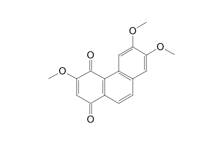 3,6,7-TRIMETHOXY-1,4-PHENANTHRENQUINONE