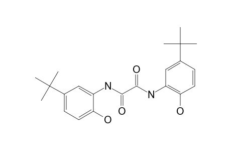 N,N'-BIS-(5-TERT.-BUTYL-2-HYDROXYPHENYL)-OXAMIDE