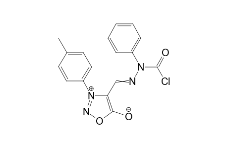 3-(4-Methylphenyl)sydnon-4-ylformaldehyde alpha-chloroformylphenylhydrazone