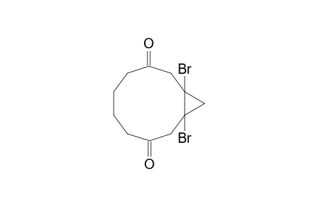 1,10-DIBROMOBICYCLO-[8.1.0]-UNDECANE-3,8-ONE