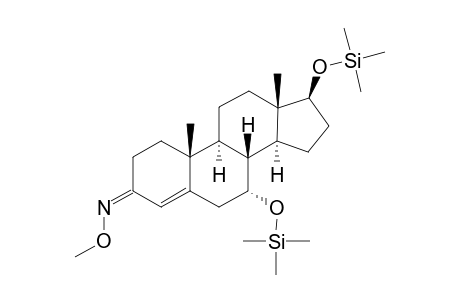 Androst-4-en 7.alpha.,17.beta.-ol-3-one MO-TMS