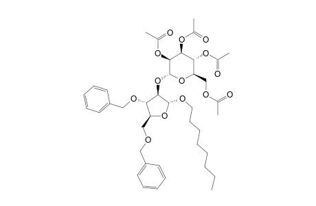 OCTYL-2-O-(2,3,4,6-TETRA-O-ACETYL-ALPHA-D-MANNOPYRANOSYL)-3,5-DI-O-BENZYL-ALPHA-D-ARABINOFURANOSIDE