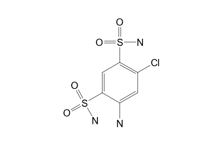 4-Amino-6-chloro-1,3-benzenedisulfonamide