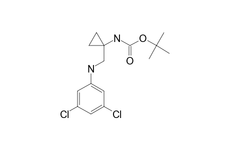 TERT.-BUTYL-[1-(3,5-DICHLOROPHENYLAMINOMETHYL)-CYCLOPROPYL]-CARBAMATE